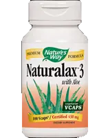 Nature's Way Naturalax 3 with Aloe Натурална формула против запек х 20 капсули
