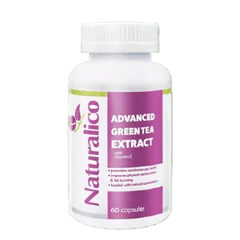 NATURALICO Advanced Green Tea Extract Екстракт от Зелен Чай - 60 капсули, 60 дози