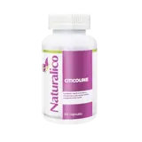 NATURALICO Citicoline 500 мг Цитиколин - 60 капсули, 60 дози