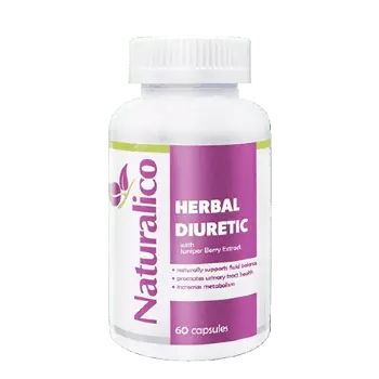 NATURALICO Herbal Diuretic Диуретик - 60 капсули, 30 дози