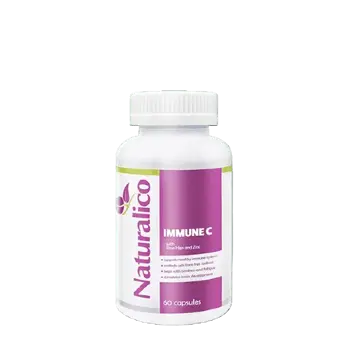 NATURALICO Immune C Витамин C - 60 капсули, 60 дози