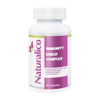 NATURALICO Immunity Shield Complex Имуностимулиращ Комплекс - 60 капсули, 30 дози