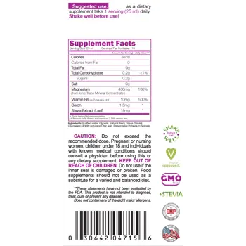 NATURALICO Ionic Magnesium 400 мг Магнезий - 400 мл, 16 дози