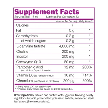 NATURALICO L-Carnitine 132 000 L-Карнитин - 500 мл, 33 дози