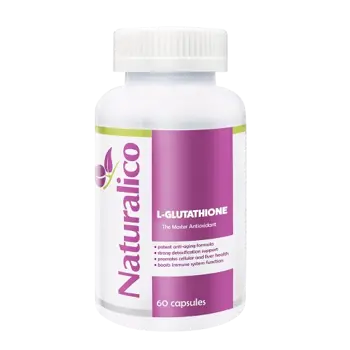 NATURALICO L-Glutathione 800 мг L-Глутатион - 60 капсули, 30 дози