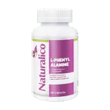 NATURALICO L-Phenylalanine 500 мг L-Фенилаланин - 60 капсули, 60 дози