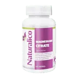 NATURALICO Magnesium Citrate 400 мг Mагнезиев Цитрат - 60 таблетки, 30 дози