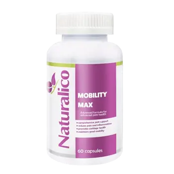 NATURALICO Mobility Max Формула за Здрави Стави - 60 капсули, 20 дози
