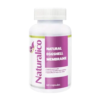 NATURALICO Natural Eggshell Membrane Натурална Яйчена Мембрана - 60 капсули, 60 дози