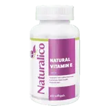 NATURALICO Natural Vitamin E 400 IU Витамин Е - 60 гел капсули, 60 дози
