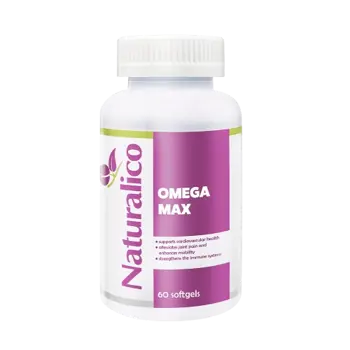 NATURALICO Omega Max Омега-3 Mастни Киселини - 60 софтгела, 30 дози