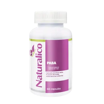 NATURALICO PABA Парааминобензоена Киселина - 60 капсули, 60 дози