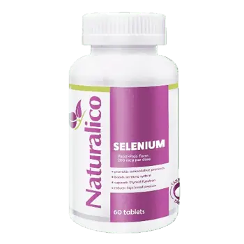 NATURALICO Selenium Селен - 60 таблетки, 60 дози