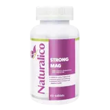 NATURALICO Strong Mag Магнезий + Витамин B6 - 60 таблетки, 60 дози