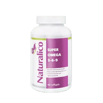 NATURALICO Super Omega 3-6-9 Супер Омега 3-6-9 - 90 гел капсули, 45 дози
