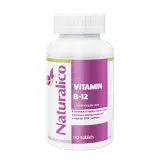 NATURALICO Vitamin B-12 Витамин B12 - 90 таблетки, 45 дози
