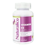 NATURALICO Vitamin D3 Витамин D3 - 60 гел капсули, 60 дози