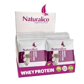 NATURALICO Whey Protein Суроватъчен Протеин - 24 сашета x 30 грама, 24 дози