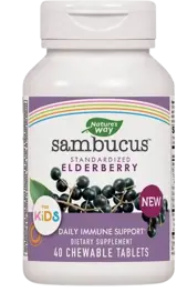 Nature's Way Sambucus for Kids - 40 желирани бонбони