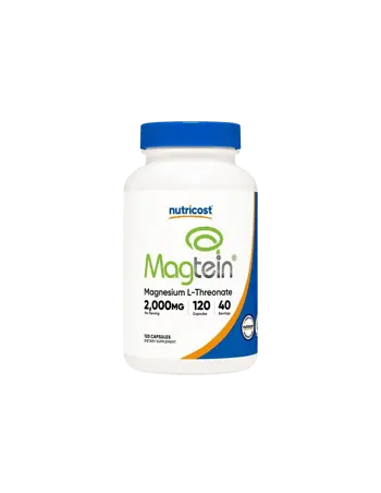 Nutricost Magnesium L-Threonate Magtein Нервна и мозъчна дейност х 120 капсули