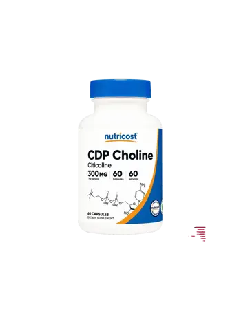 Nutricost CDP Choline / Цитиколин за нервна и мозъчна функция х 60 капсули