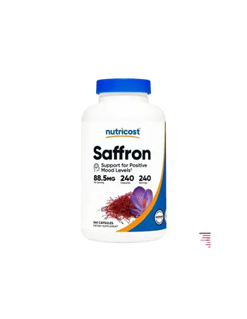 Nutricost Saffron Extract Екстракт от шафран за нервна система и настроение х 240 капсули