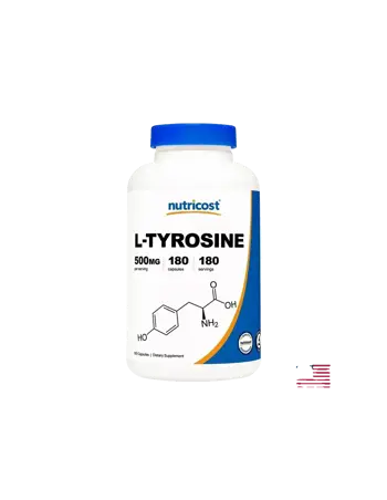 Nutricost L-Tyrosine Нервна система и мозъчна функция х 180 капсули