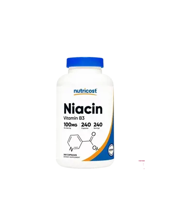 Nutricost Vitamin B3 (Ниацин) 100 mg х 240 капсули