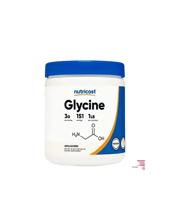 Nutricost Glycine В подкрепа на нервната система и мускулната функция 454 g прах