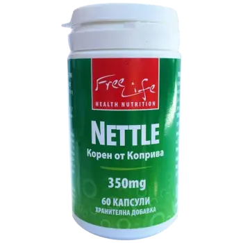 Nettle 350 mg 60 капсули - Корен от Коприва