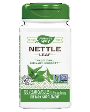 Nature's Way Nettle Leaf 435 mg Подкрепа за кръвотворната функция х 100 веган капсули