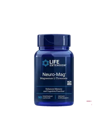 Life Extension Neuro-Mag® Magnesium L-Threonate За памет и концентрация х 90 капсули