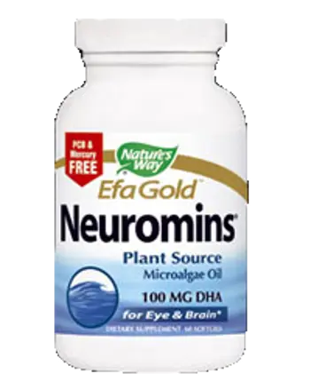 Neuromins 100mg DHA В подкрепа на мозъка и зрението х 30 капсули