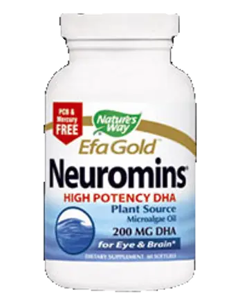 Nature's Way EfaGold Neuromins 200 mg DHA За мозъчна функция и зрение х 30 капсули