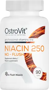 OstroVit Niacin 250 No-Flush Ниацин без флаш ефект