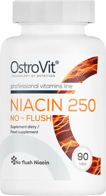 OstroVit Niacin 250 No-Flush Ниацин без флаш ефект
