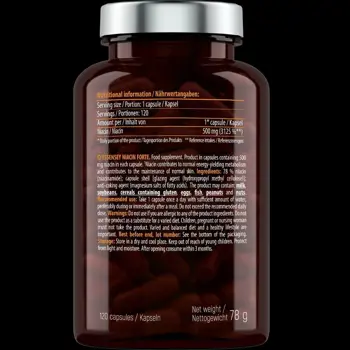 Ниацин / Niacin Forte 500 mg