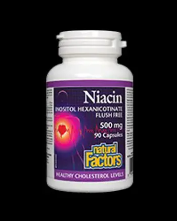 Niacin Inositol Hexanicotinate 620 mg 90 капсули, 90 Дози