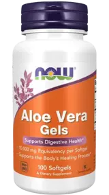NOW Foods Aloe Vera Gels 5000 мг Алое Вера