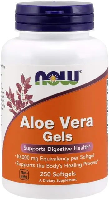 NOW Foods Aloe Vera Gels 5000 мг Алое Вера