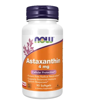 NOW Foods Astaxanthin 4 мг Астаксантин