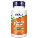 NOW Foods Bacopa Extract 450 мг Бакопа - 90 веге капсули, 90 дози