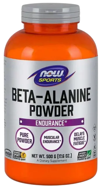NOW Foods Beta Alanine CarnoSyn® Бета-Аланин - 500 грама, 250 дози