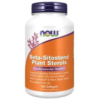 NOW Foods Beta-Sitosterol Plant Sterols Холестерол Формула