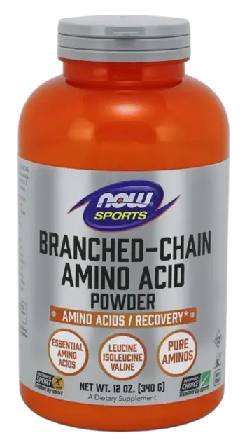 NOW Foods Branched Chain Amino Acid Powder Аминокиселини BCAA 2:1:1 - 340 грама, 65 дози