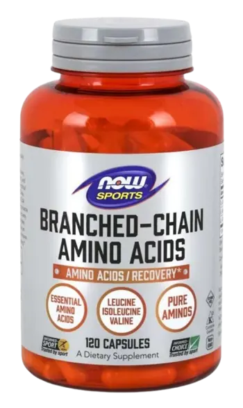NOW Foods Branched Chain Amino Acids BCAA 800 мг Аминокиселини BCAA 2:1:1