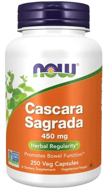 NOW Foods Cascara Sagrada 450 мг Каскара Саграда
