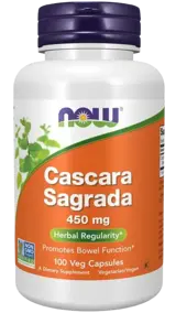 NOW Foods Cascara Sagrada 450 мг Каскара Саграда
