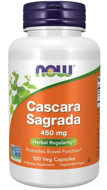 NOW Foods Cascara Sagrada 450 мг Каскара Саграда