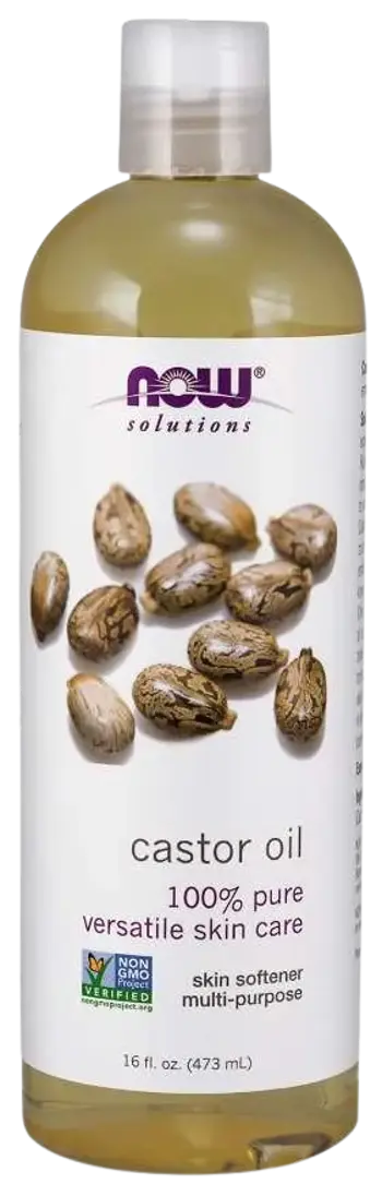 NOW Foods Castor Oil 100% Pure Versatile Skin Care Рициново Масло